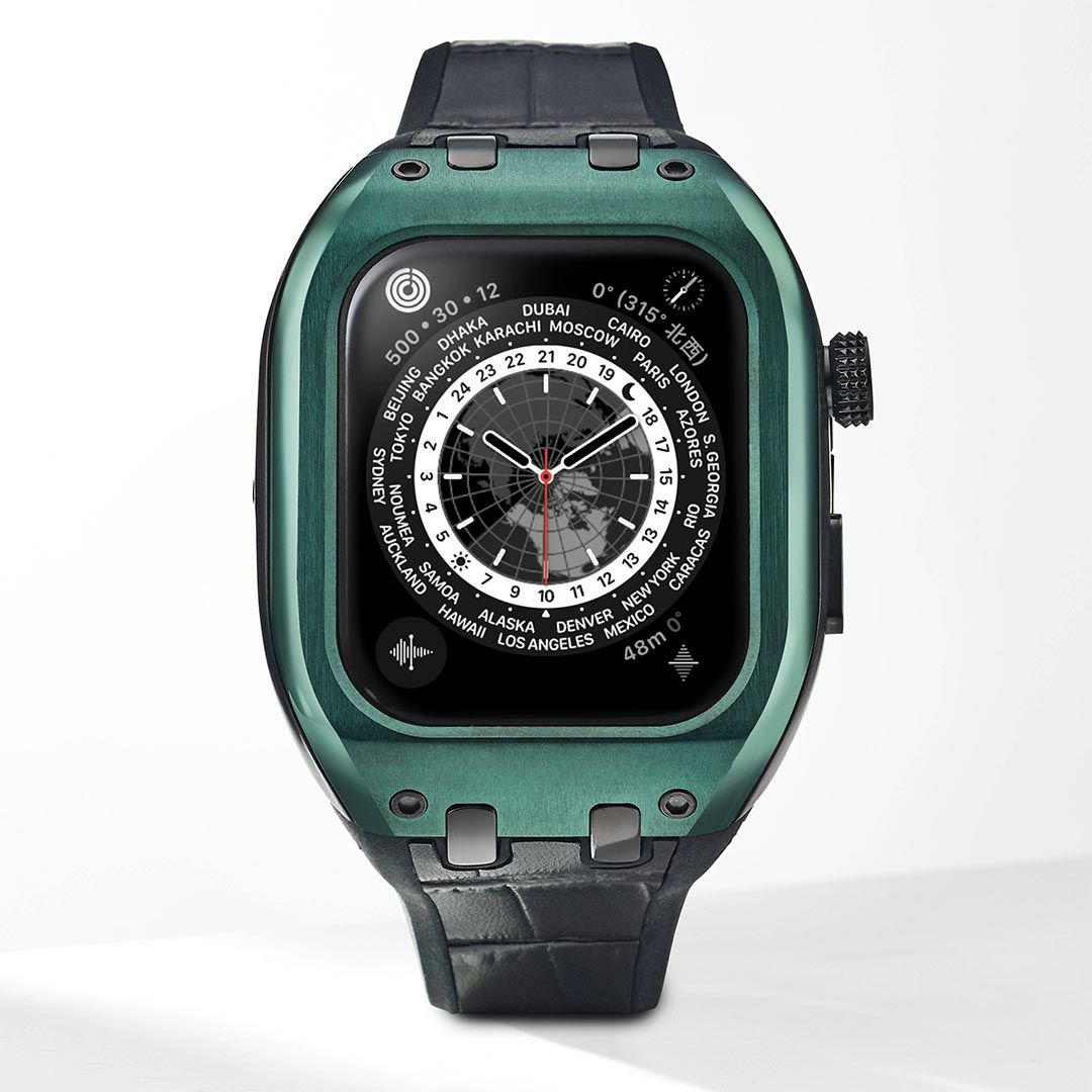 Apple Watch ケース 9/8/7対応 - IPcoating WBB0290-012 45mm | 高級 