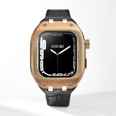 Apple Watch ケース 9/8/7対応 - IPcoating WBB0289-005 41mm | 高級 