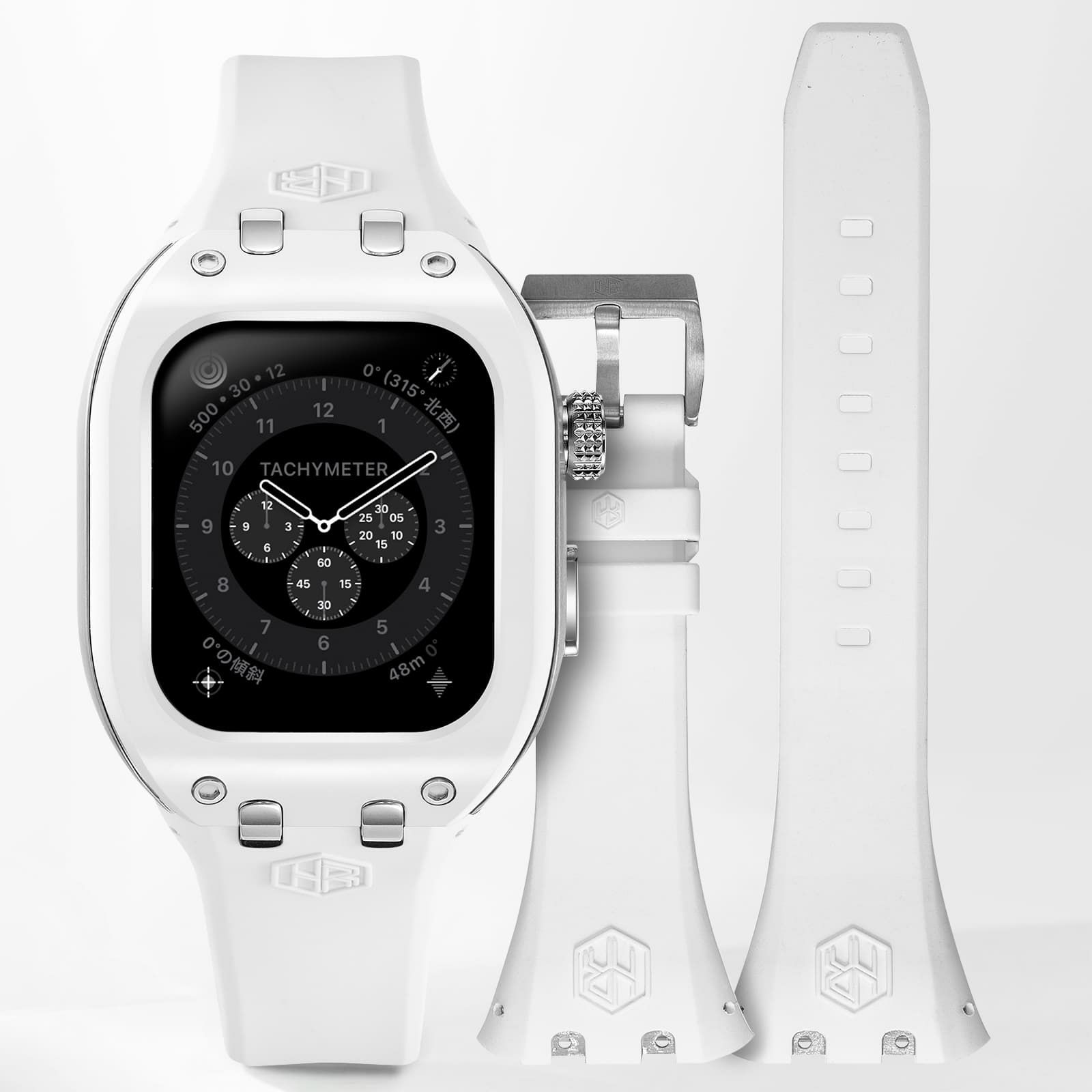Apple Watch ケース 9/8/7対応 - Green-Ceramic WBB0289-021-SET 41mm 