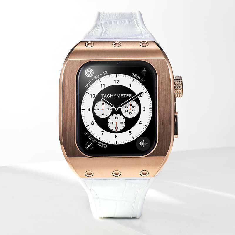 Apple Watch ケース 互換性 45 44mm ローズゴールド